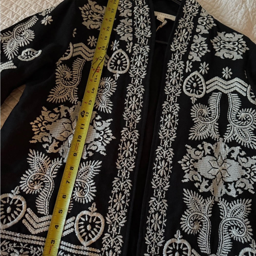 Jacket LOVE STITCH Nora Embroidered Jacket / Structured Cardigan / Boho - Picture 7 of 7